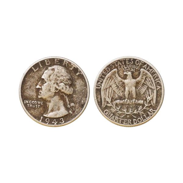 United States, 1943, Washington Silver 1/4 Dollar