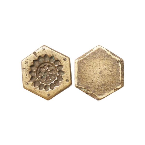 Brass Jewellery Mould, 34.84 gms