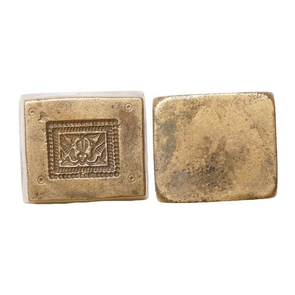Brass Jewellery Mould, 32.26 gms