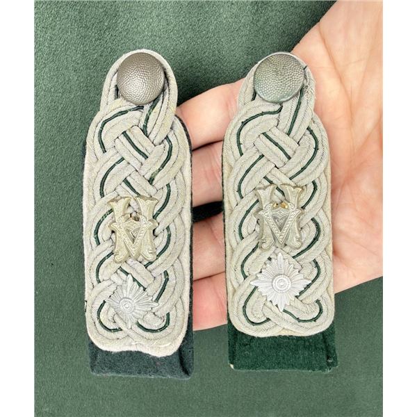 WW2 German Heer Shoulder Boards Administration