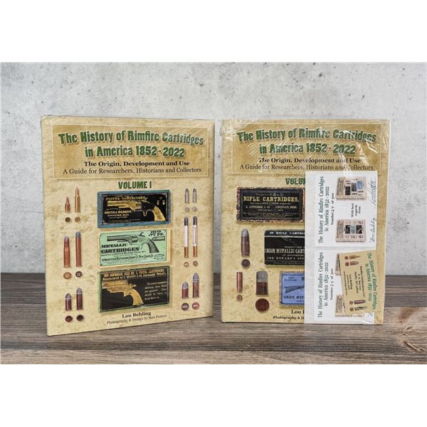 The History Rimfire Cartridges America Vol 1 and 2