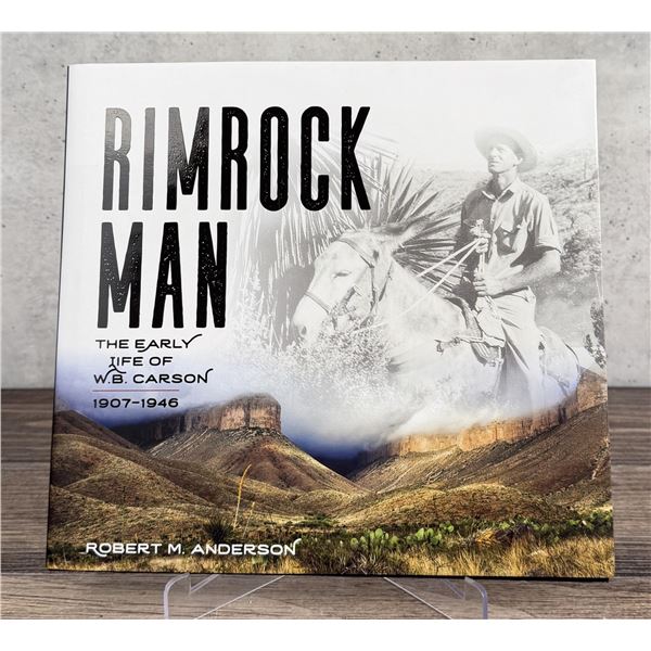 Rimrock Man Author Signed