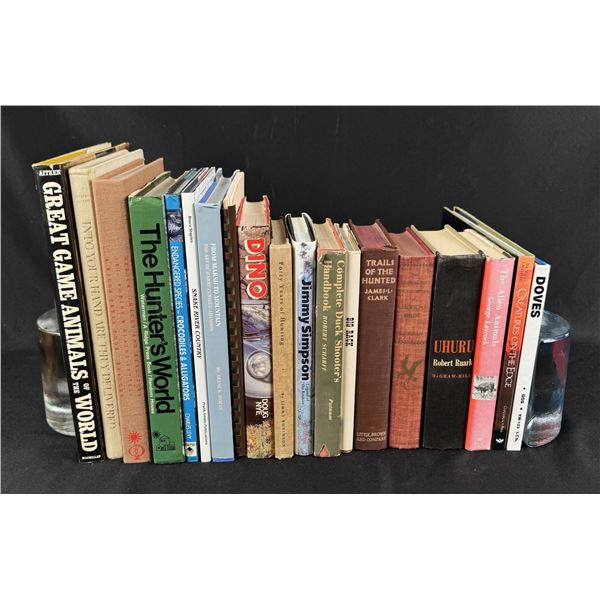 Collection of Hunting Game Wildlife Books