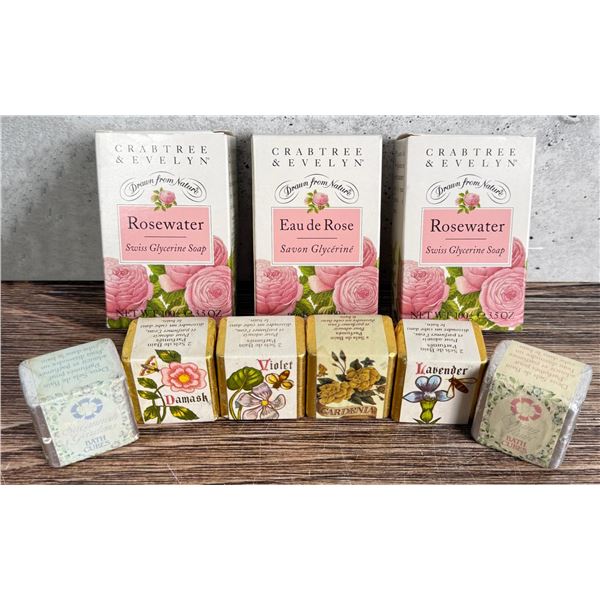 Crabtree and Evelyn Eau de Rose Soaps