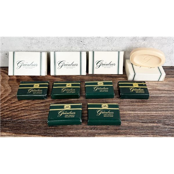 Collection of French Greenbrier Hotel Soaps