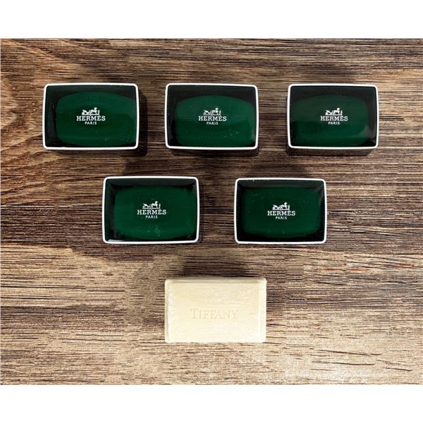 Hermes and Tiffany and Co Bar Soaps