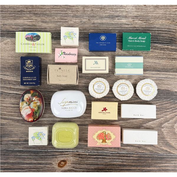 Collection of Luxury Hotel Bath Soaps