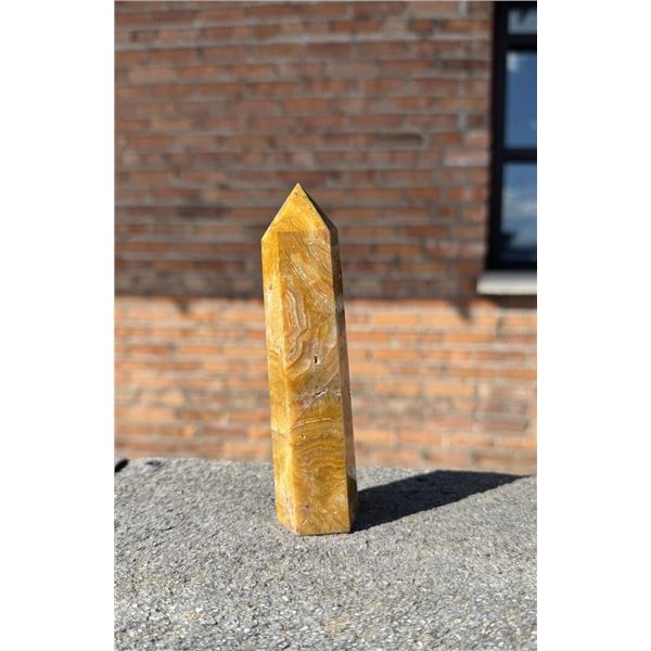 Crazy Lace Agate Tower