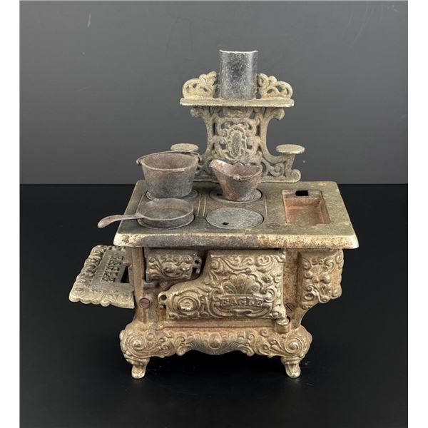 Eagle Cast Iron Sample Salesman Sample Stove
