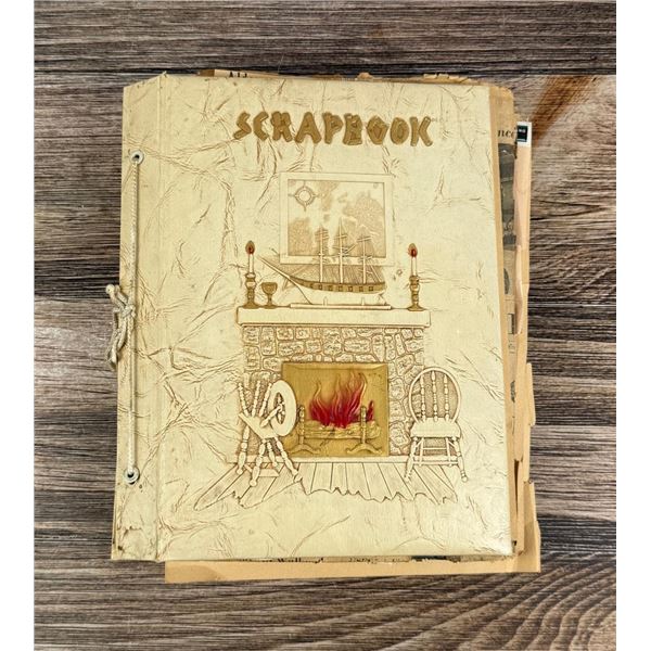 WW2 Scrapbook of Assorted Family Cards