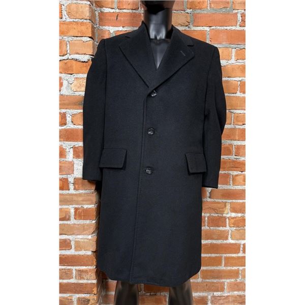 Dhalishan Cashmere Black Trench Coat