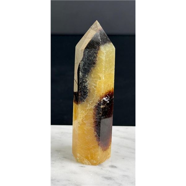 Dragon Septarian Quartz Tower Obelisk