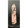 Image 2 : Rhodonite Crystal Tower Obelisk