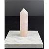 Image 1 : Rose Quartz Crystal Tower Obelisk