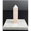 Image 2 : Rose Quartz Crystal Tower Obelisk