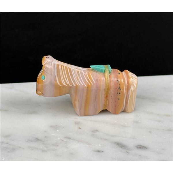 Emery Boone Zuni Carved Horse Fetish