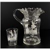 Image 2 : Mary Gregory Clear Pitcher and Cup