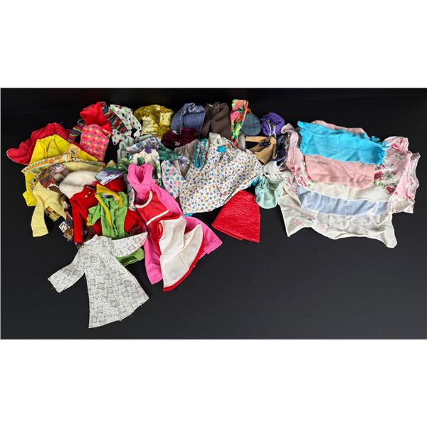 Collection of Vintage Barbie Doll Clothing