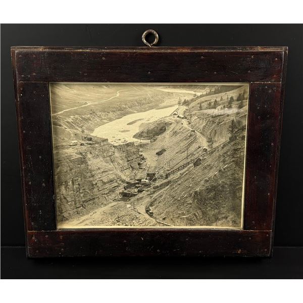 Arrowrock Dam Idaho Construction Photo