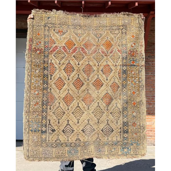 Antique Persian Oriental Sumak Rug