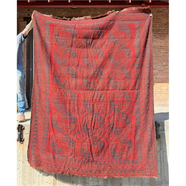 Persian Oriental Turkmen Tekke Rug