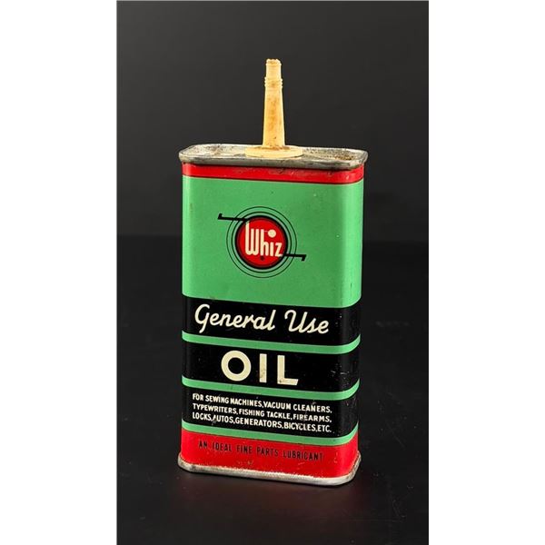 Whiz General Use Oil Handy Oiler Tin