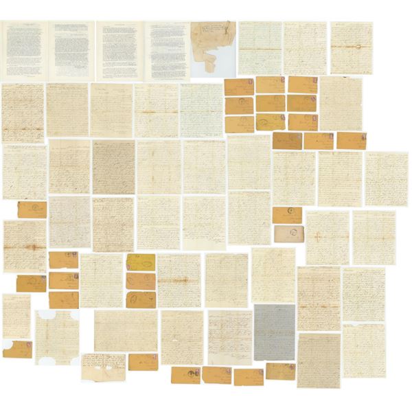 Civil War Confederate POW Correspondence Letters