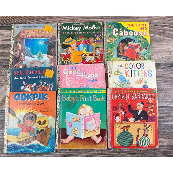 Little Golden Books Childrens Books