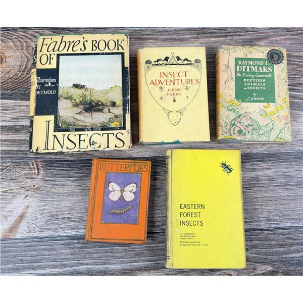 Collection of Books about Insects