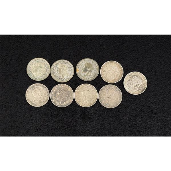 Collection of Foreign Coins with Silver Content