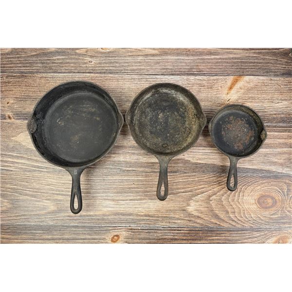 Wagner Cast Iron Skillet Pans