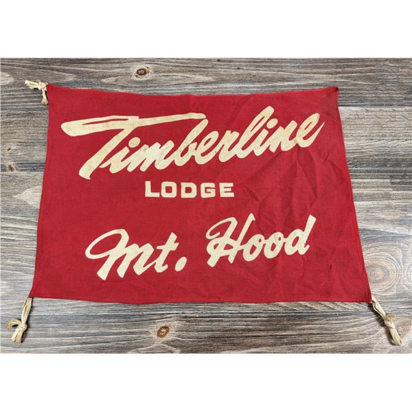 Timberline Lodge Mount Hood Oregon Flag