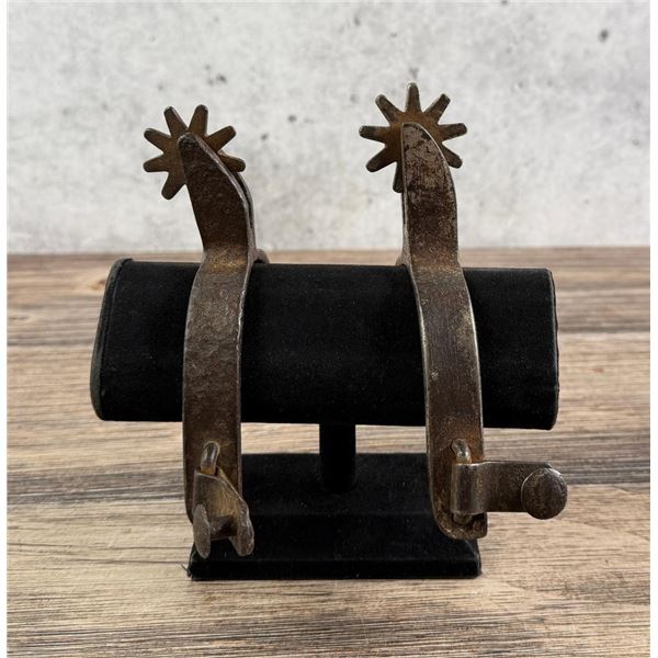 Crockett Steel Montana Cowboy Spurs