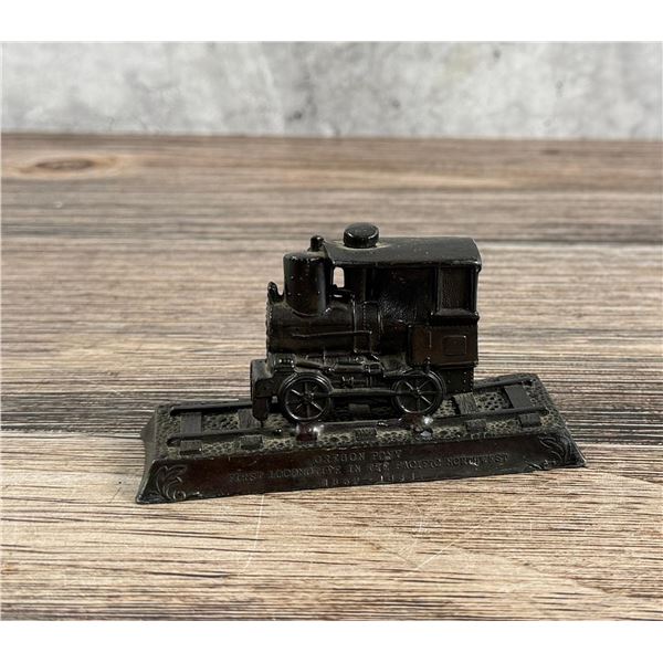 Oregon Pony Locomotive Railroad Paperweight