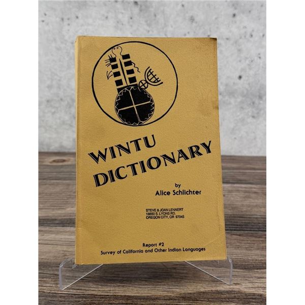 Wintu Dictionary