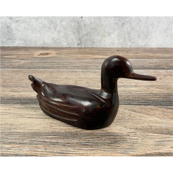 Mexican Carved Ironwood Duck