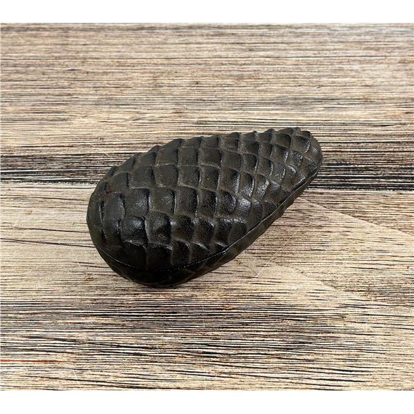 Cast Iron Pinecone Trinket Box