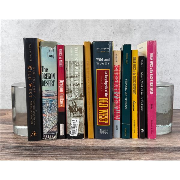 Collection of Old West and Indian Books