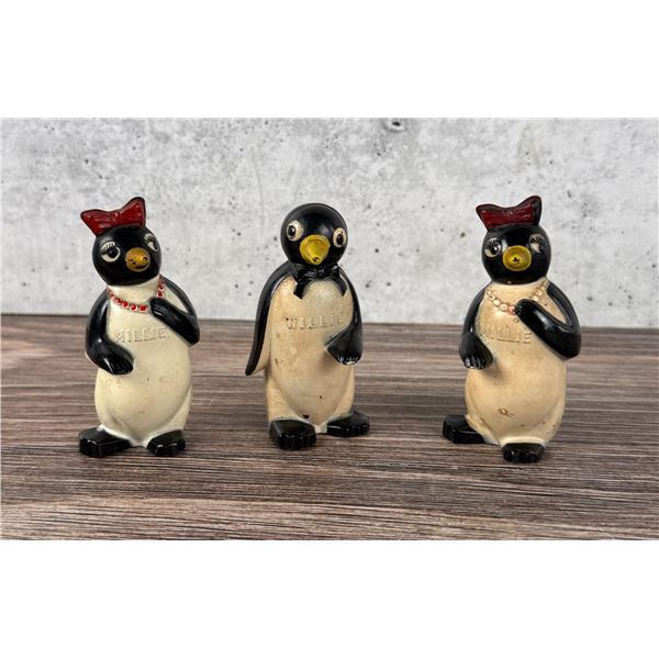 Millie and Willie Penguin Salt and Pepper Shakers