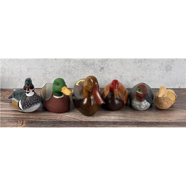 Collection of Wood Duck Decoys