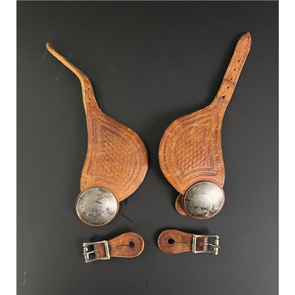 Montana Cowboy Leather Spur Straps