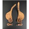 Image 2 : Montana Cowboy Leather Spur Straps