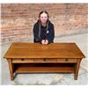 Image 14 : Stickley Mission Oak 3 Drawer Spindle Coffee Table