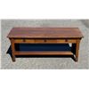 Image 1 : Stickley Mission Oak 3 Drawer Spindle Coffee Table