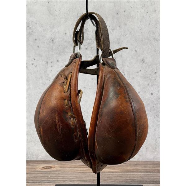Leather Cowboy Bucking Bronc Rolls