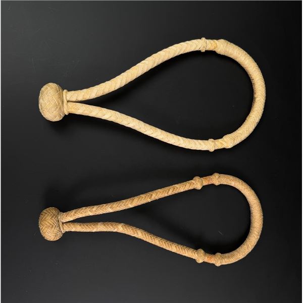 Montana Cowboy Braided Rawhide Leather Bosals