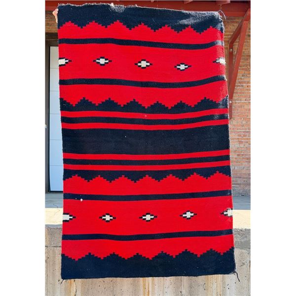 Mexican Navajo Indian Pattern Blanket Rug