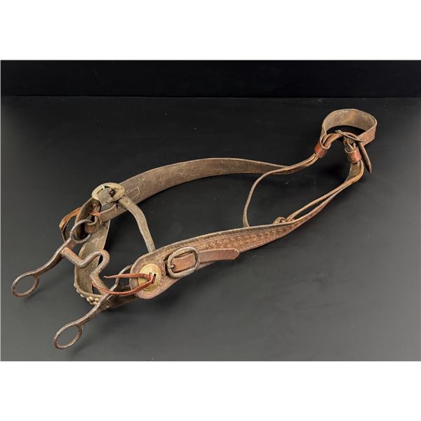 Antique Montana Cowboy Horse Bridle and Bit