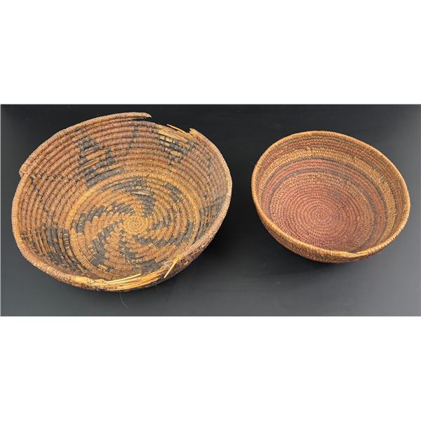Pair of Native American Indian Baskets