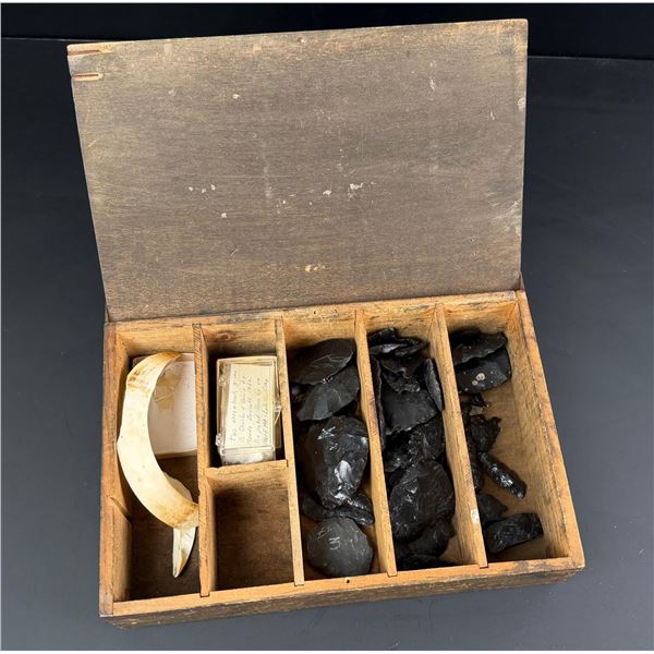 Ancient Native American Indian Arrowheads Tools